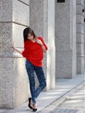 Blautyleg Madou Tina's first outdoor photo of leg beauty model on February 7, 2011(12)